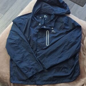 Ozark Trail Blue Raincoat with Hood Water-Resistant Design